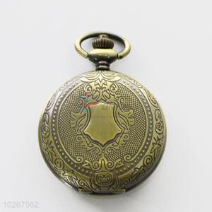 Fashion Accessories Quartz Movement Bronze Metal Pocket Watches