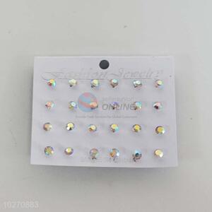 Fashion Women Acrylic Rhinestone Ear Stud for Promotion