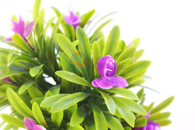 Factory promotional price artificial flower pot/fake potted plant