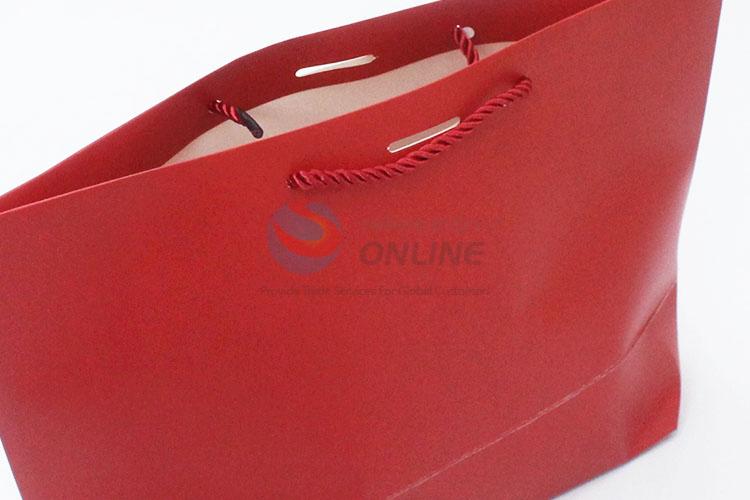 Best feel high quality red gift bag