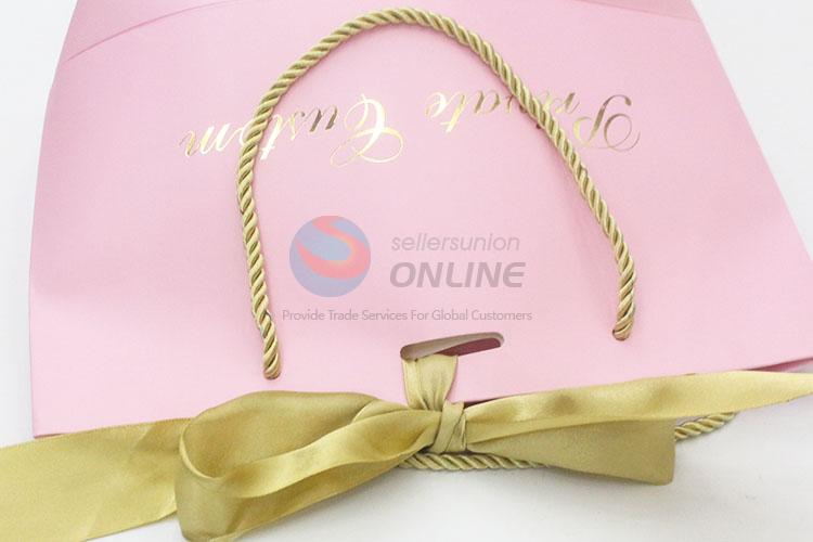 Cheap top quality best 3pcs green/black/pink gift bags