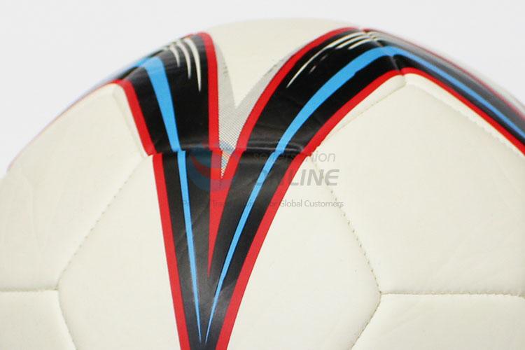 Cheap Price Artificial PU Soccer Ball Printed Footballs with Rubber Liner
