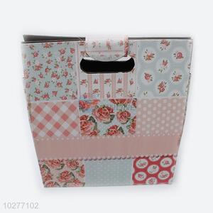 Modern Style Flowers Patter Wine Bag