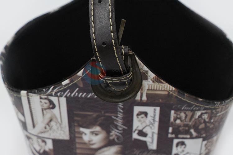 China Factory Audrey Hepburn Pattern Hand Bag