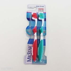 High Quality Adult Tooth Brush 2 Pieces Toothbrush Set