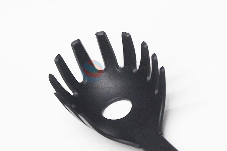 Black Plastic Spaghetti Server With Rubber Handle