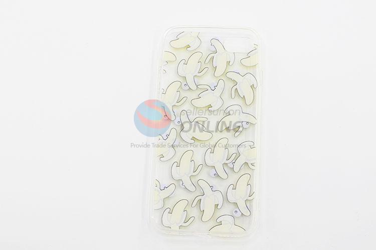 Personalized Cartoon Banana Printed Silicone Mobile Phone Shell for iphone