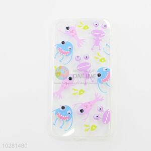 Cute Cartoon Little Monster Pattern Silicone Mobile Phone Shell for iphone