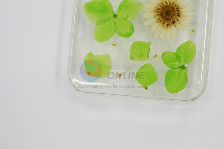 Creative Supplies Green Dried Plant Style TPU Mobile Phone Shell for iphone