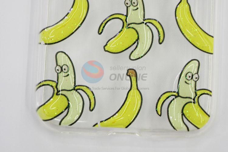 Cartoon Funny Bananas Printed Silicone Mobile Phone Shell for iphone