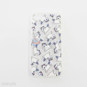 Mystical Cartoon  Unicorn Pattern Silicone Mobile Phone Shell for iphone