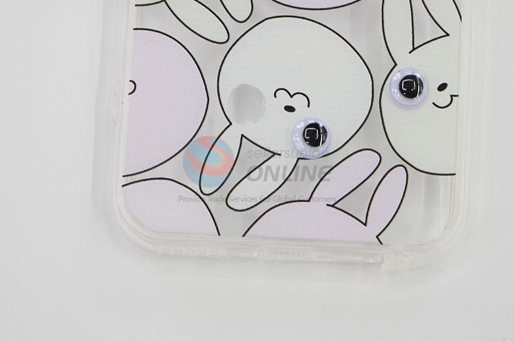 Factory Supply Cartoon Cute Rabbits Pattern Acrylic Mobile Phone Shell for iphone