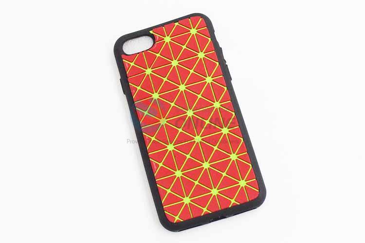 Check Cube Pattern Luminous Mobile Phone Shell Phone Case For iphone6/6 Plus