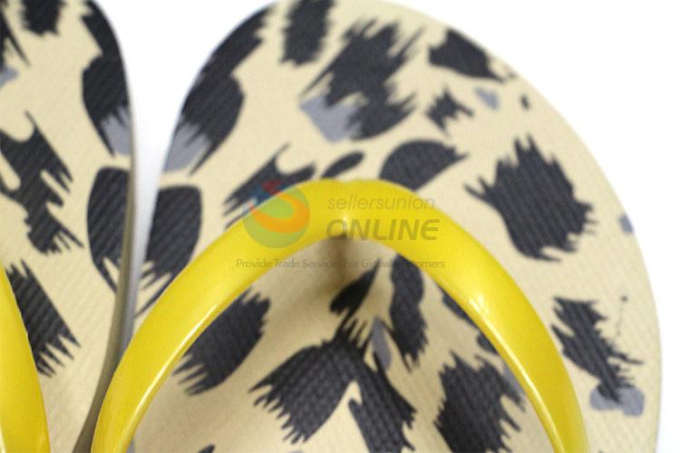 Nice Leopard Print Pattern Summer Slippers for Sale