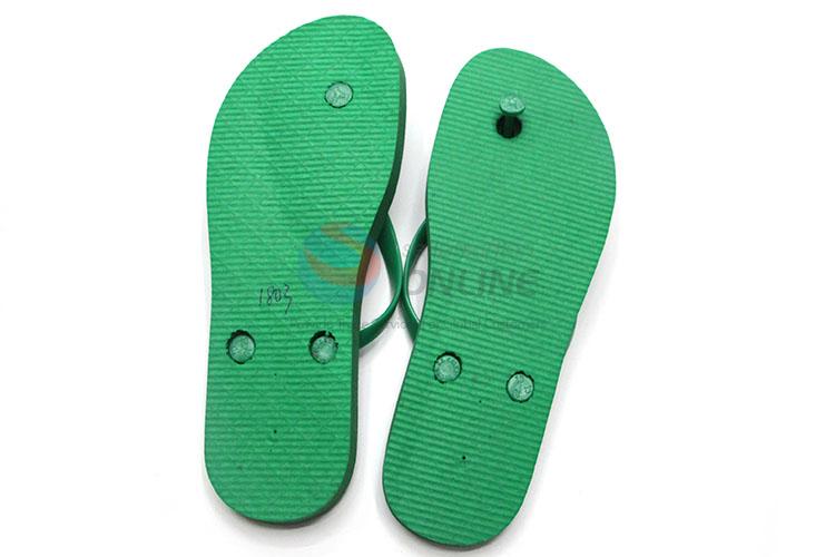 Factory Supply Green Summer Slippers for Sale