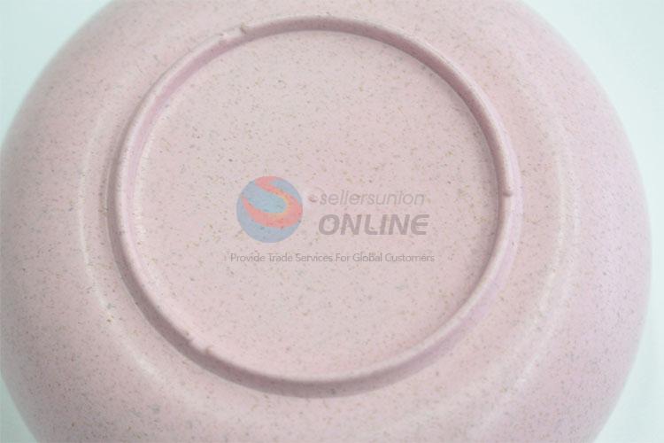 Pure color simple round children bowl