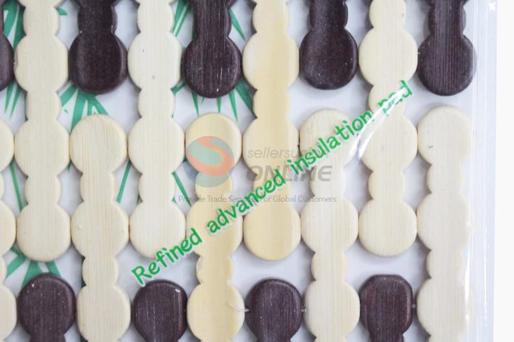 Top quality new style sqaure insulation heat tool bamboo heat pad