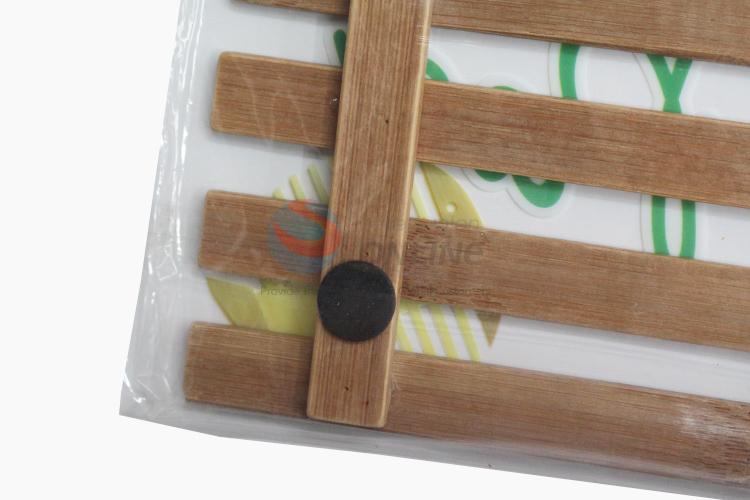 China wholesale promotional square insulation heat tool bamboo heat pad