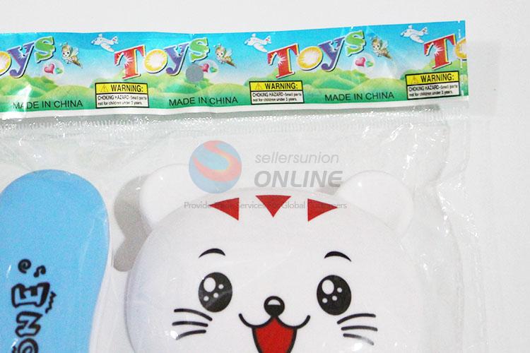 White Cartoon Cat Shaped New Electronic Toy Phone