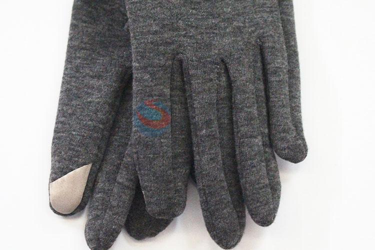 Good low price hot sales gray women glove