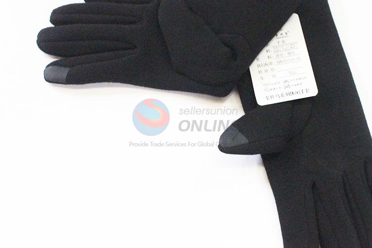 New product top quality cool black women glove