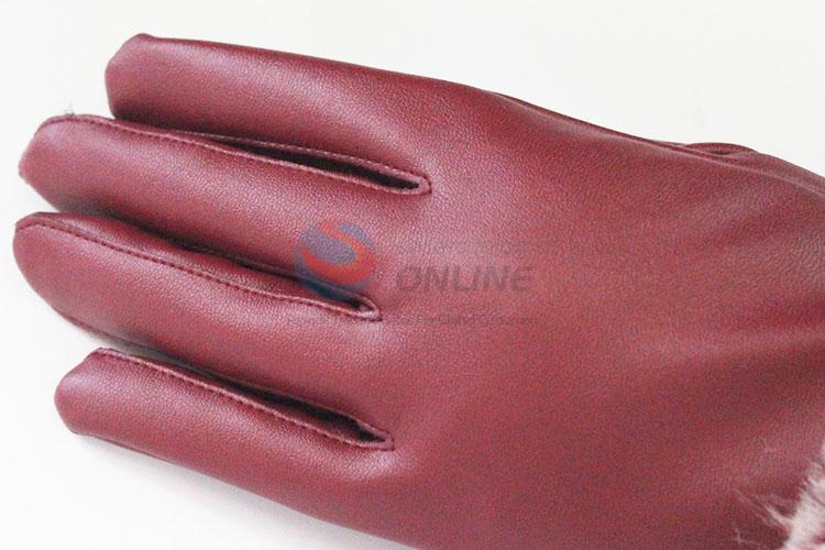 New product top quality cool 3pcs women gloves