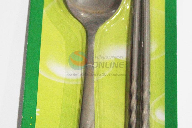 Wholesale Alloy Spoon and Chopsticks for Home Use