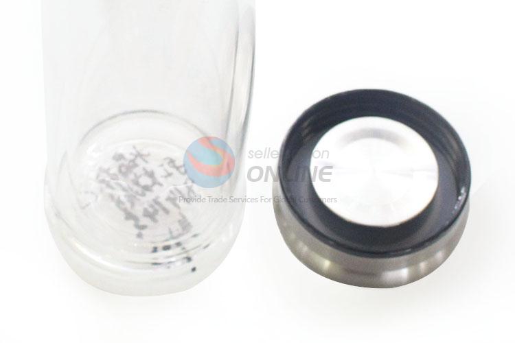 Custom Glass Water Cup Tea Cup With Strainer