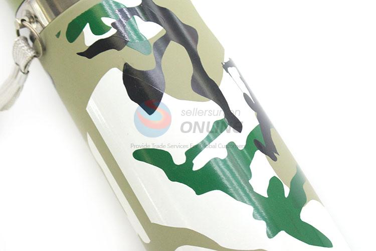 Fashion Camouflage Pattern Stainless Steel Vacuum Cup