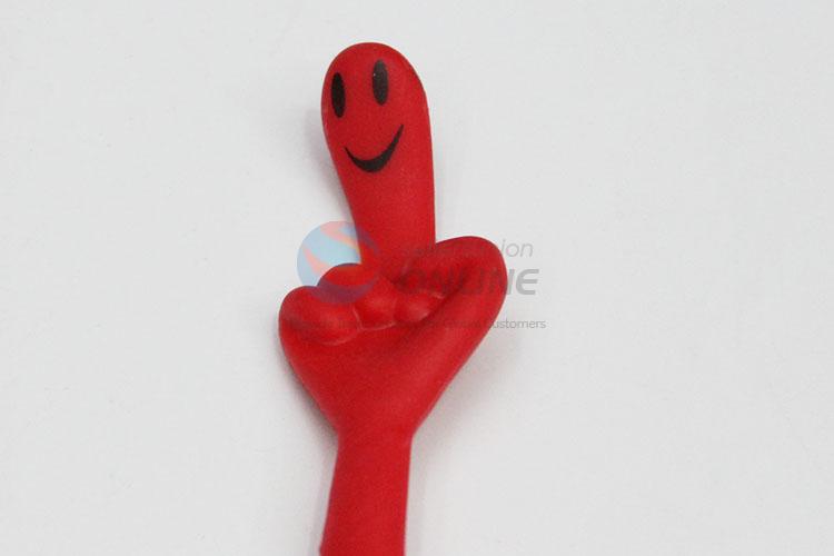 Hot Sale Red Creative Hand Shape Ball-Point Pen