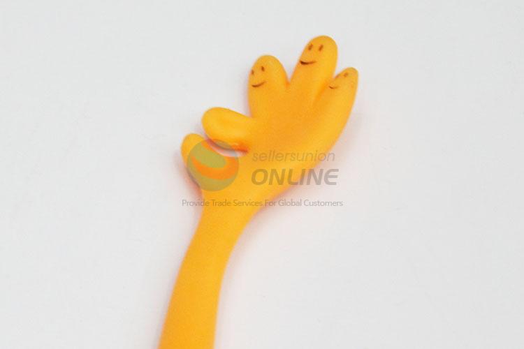 Hot Sale Orange Creative Hand Shape Ball-Point Pen