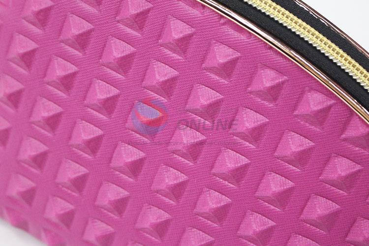 Factory Direct Supply Pink Color Large Waterproof Makeup Bag