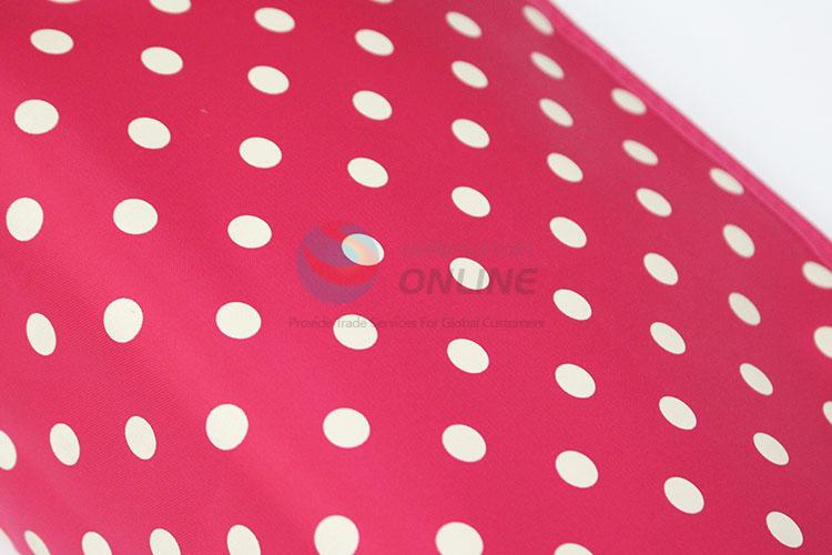 Fashion High Capacity Drawstring Elegant Dotted Wash Bags