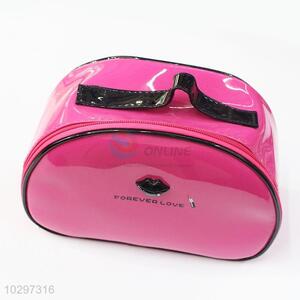 Cute Lip Pattern Makeup Bag Travel Bags Women Cosmetic Bag