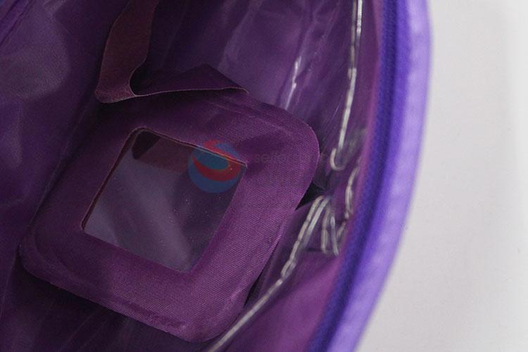 New Product Purple Color Travel Cosmetic Bag