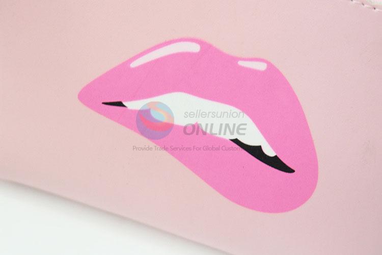 Top Quality Portable Make Up Bag Case Sexy Lip Printing Cosmetic Bag