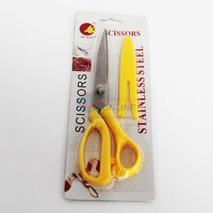 Yellow Color Scissor with Cover