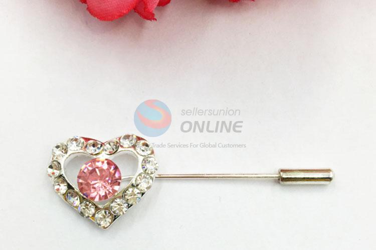 Promotional Gift Jewelry Rhinestone Brooch for Party