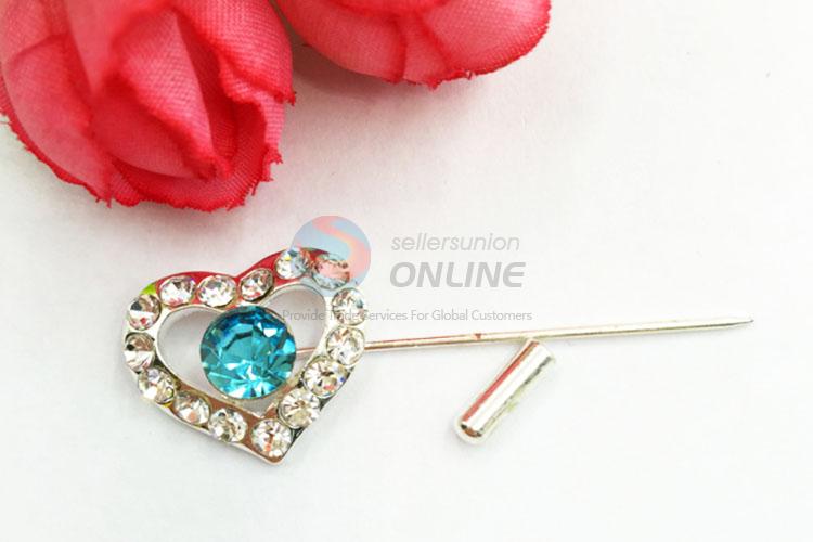 Promotional Gift Jewelry Rhinestone Brooch for Party