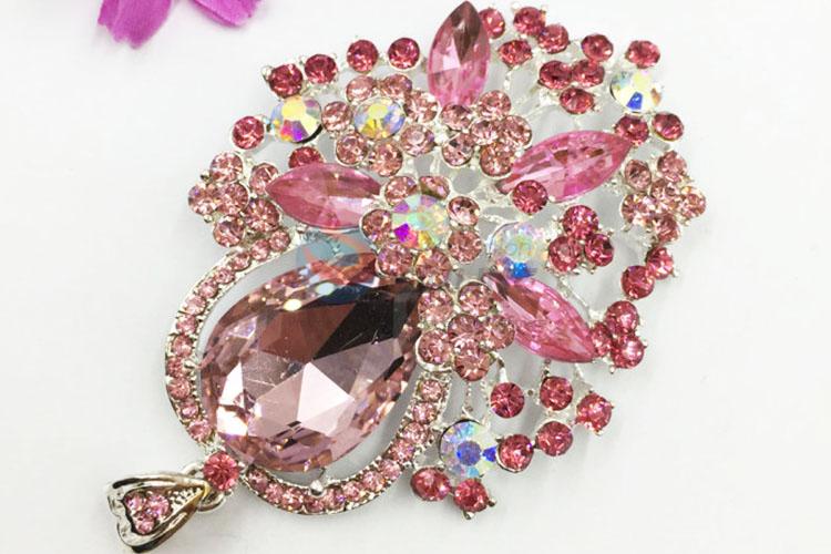 Fashion Jewelry Rhinestone Pendant Design for Lady