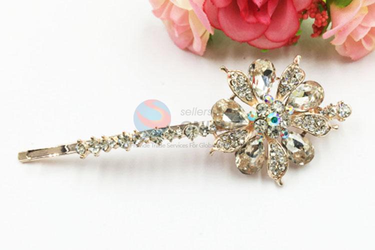 High Quality Hair Accessories Rhinestone Hair Clips Hairpin