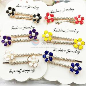 Factory Direct Hair Accessories Rhinestone Hair Clips Hairpin