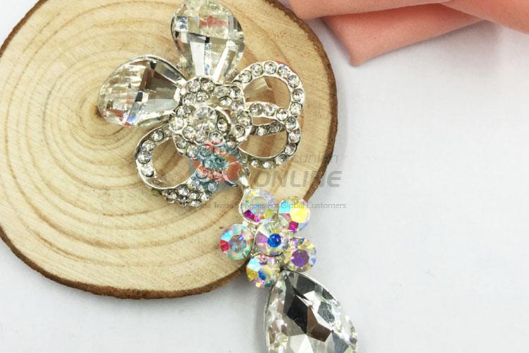 Promotional Gift Luxury Rhinestone Brooch for Ladies