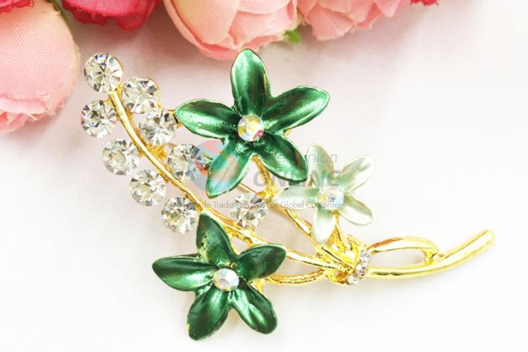 Latest Design Luxury Rhinestone Brooch for Ladies