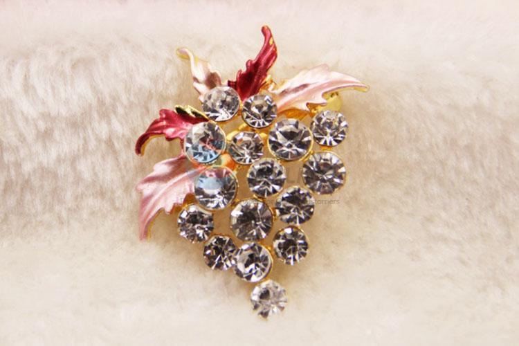 High Quality Crystal Rhinestone Breastpin Brooch Pin