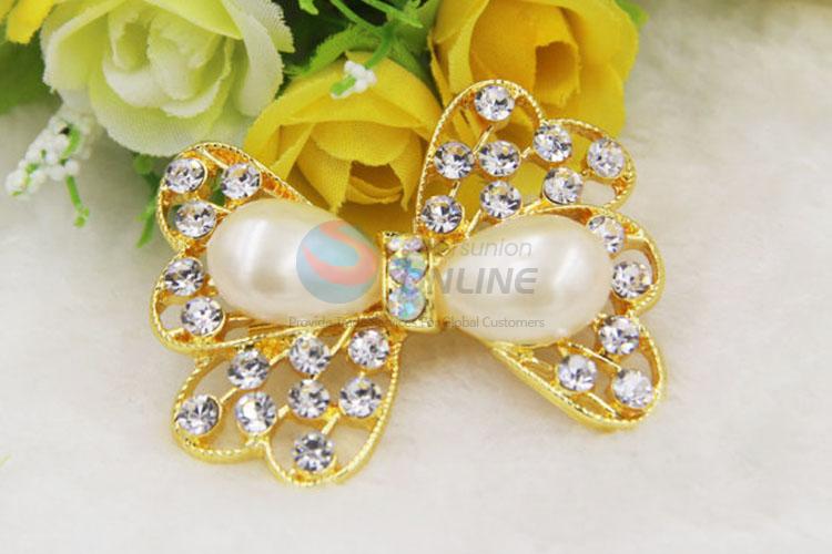 Popular Elegant Decorated Crystal Rhinestone Brooch for Sale