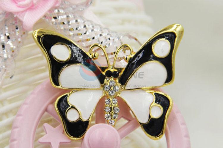 Kawaii Butterfly Shaped Brooch Jewelry, Rhinestone Breastpin
