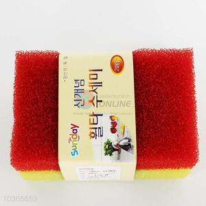 China Factory 2PC Dish Washing Scouring Pad