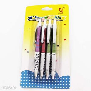 Cheap wholesale best selling 4ps ball-point pens