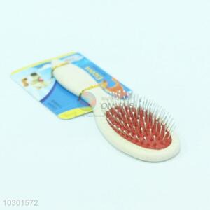 Factory supply pet comb with wooden handle